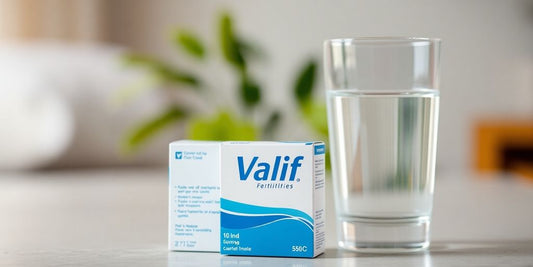 Valif medicine with water